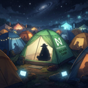 Near In Tents