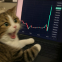 green cat