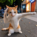Karate Cat 